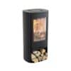 Contura 810 Style wood-burning stove in black