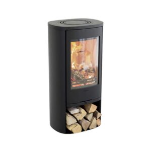 Contura 810 Style wood-burning stove in black