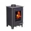 Woodwarm Phoenix Firewren 4kW Eco stove in metallic black